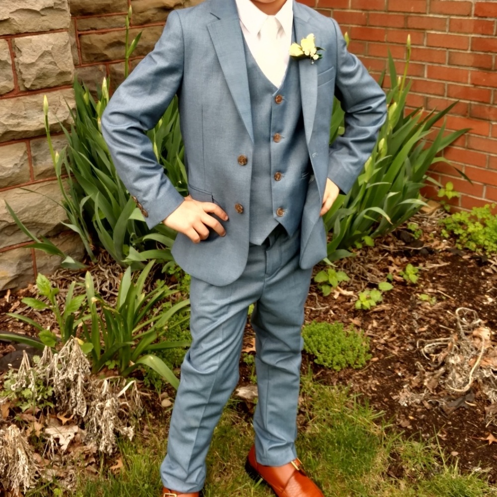 Paisley of London Boys Slim Fit Suit